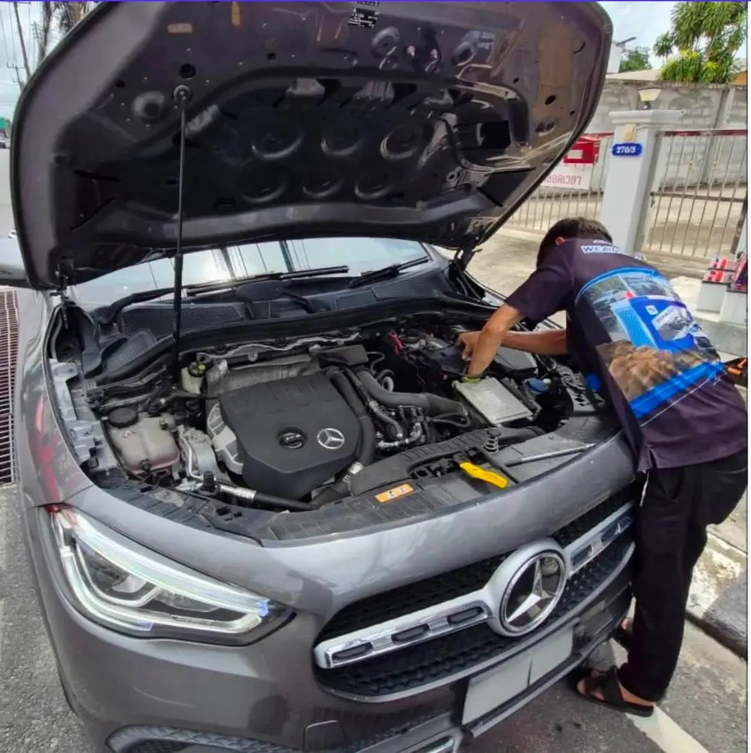 บริการแบตเตอรี่รถ EV