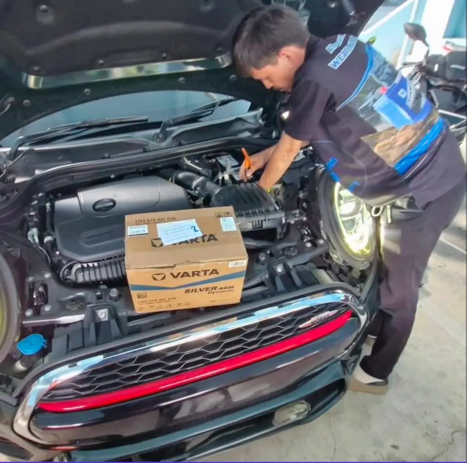 บริการแบตเตอรี่รถยุโรป
